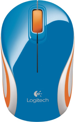 Мышь беспроводная Logitech Wireless Mouse M187 Blue USB (910-002733)