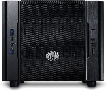 Корпус Cooler Master Elite 130, черный, mini-ITX, без БП (RC-130-KKN1)