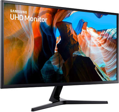 Монитор 32" Samsung U32J590UQI VA UHD HDMI, DP темно-серый