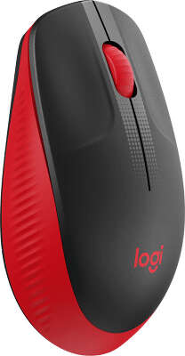 Мышь беспроводная Logitech Wireless Mouse M190 RED USB (910-005908)