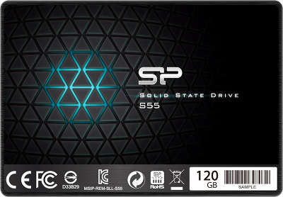 Твердотельный накопитель SSD 2.5" SATA-3 120GB (SP120GBSS3S55S25) Silicon Power