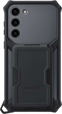 Чехол (клип-кейс) Samsung для Samsung Galaxy S23+ Rugged Gadget Case титан (EF-RS916CBEGRU)