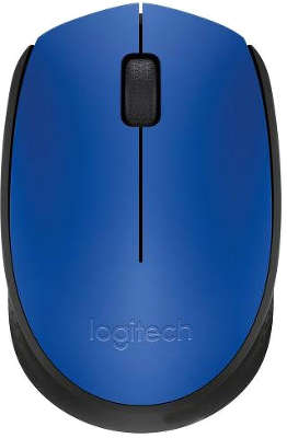Мышь беспроводная Logitech Wireless Mouse M171 Blue USB (910-004640)