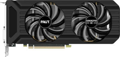 Видеокарта Palit nVidia GeForce GTX1060 Gaming Pro OC+ 6Gb DDR5 PCI-E DVI, HDMI, 3DP