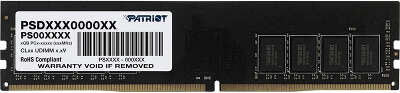 Модуль памяти DDR4 DIMM 32Gb DDR2666 Patriot Memory Signature Line (PSD432G26662)