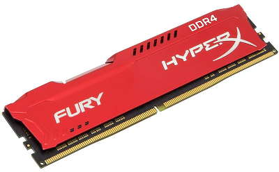 Набор памяти DDR4 2*16384Mb DDR2400 Kingston HyperX Fury Red [HX424C15FRK2/32]