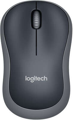 Мышь беспроводная Logitech Wireless Mouse M185 Swift Grey USB (910-002238)