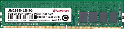 Модуль памяти DDR4 DIMM 8192Mb DDR2666 Transcend [JM2666HLB-8G/JM2666HLG-8G]