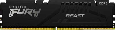 Модуль памяти DDR5 DIMM 16384Мb DDR4800 Kingston FURY Beast Black (KF548C38BB-16)