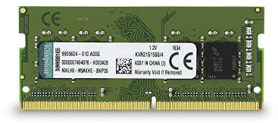 Память Kingston DDR4 4GB PC2133 CL15 SR x8 SO-DIMM [KVR21S15S8/4]