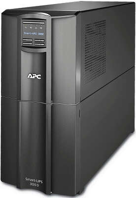 ИБП APC Smart-UPS, 3000 В·А, 2.7 кВт, IEC, черный