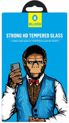Защитное стекло для iPhone 12/12 Pro BLUEO 3D Armor Silicone Edge 0.26 мм [XBG-6.1(20)]