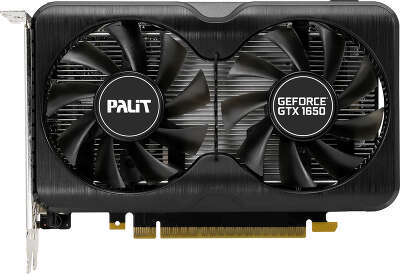 Видеокарта Palit nVidia GeForce GTX1650 GAMING PRO OC 4G D6 4Gb GDDR6 PCI-E DVI, HDMI, DP