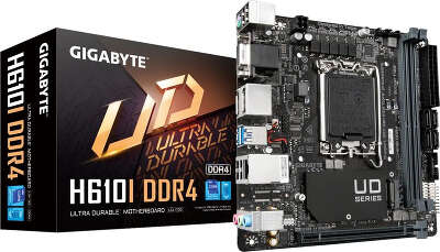 Материнская плата mini-ITX LGA1700 GIGABYTE H610I DDR4