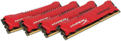 Набор памяти DDR-III DIMM 4x8Gb DDR2133 Kingston HyperX Savage (HX321C11SRK4/32)