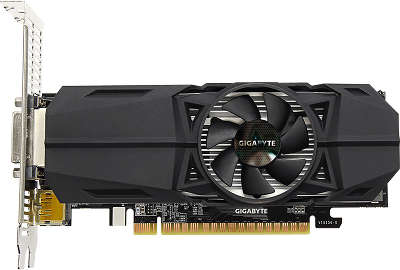 Видеокарта PCI-E NVIDIA GeForce GTX 1050 2048MB GDDR5 Gigabyte [GV-N1050OC-2GL]