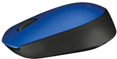 Мышь беспроводная Logitech Wireless Mouse M171 Blue USB (910-004640)