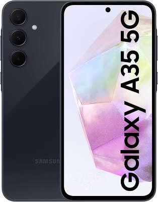 Смартфон Samsung SM-A356 Galaxy A35 5G 8/256Гб Dual Sim LTE, темно-синий (SM-A356EZKGCAU)