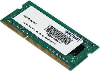 Модуль памяти SO-DIMM DDR-III DIMM 4096Mb DDR1600 Patriot