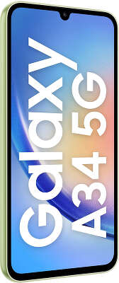 Смартфон Samsung SM-A346 Galaxy A34 5G 8/256Гб Dual Sim LTE, лайм (SM-A346ELGECAU)