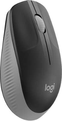 Мышь беспроводная Logitech Wireless Mouse M190 Grey USB (910-005906)