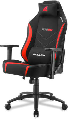 Игровое кресло Sharkoon Skiller SGS20 чёрно-красное
