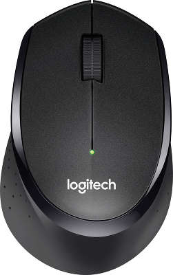 Мышь беспроводная Logitech Wireless Mouse M330 SILENT PLUS - BLACK USB (910-004909)