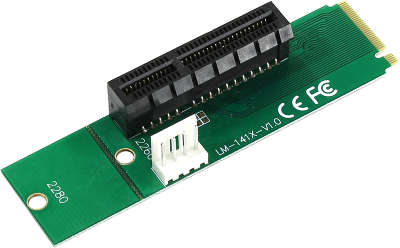 Адаптер noname переходник с M2 на слот PCI-E (LM-141X) , OEM