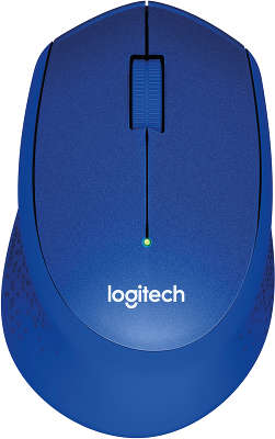 Мышь беспроводная Logitech Wireless Mouse M330 SILENT PLUS - BLUE USB (910-004910)