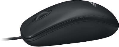 Мышь Logitech Mouse M100 USB Dark (910-006652)