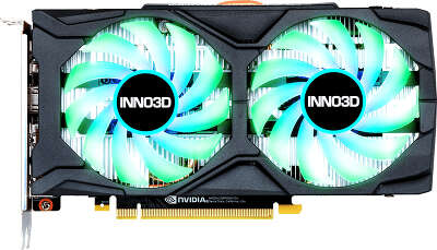 Видеокарта Inno3D nVidia GeForce GTX1660 SUPER TWIN X2 OC RGB 6Gb GDDR6 PCI-E HDMI, 3DP