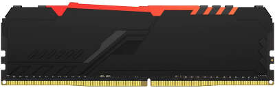 Набор памяти DDR4 DIMM 4x8Gb DDR2666 Kingston FURY Beast RGB (KF426C16BBAK4/32)