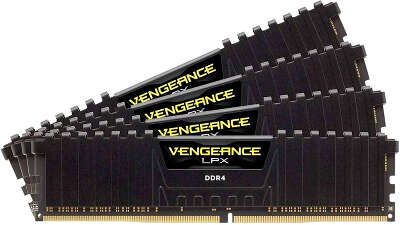 Набор памяти DDR4 DIMM 4x16Gb DDR3200 Corsair Vengeance LPX (CMK64GX4M4C3200C16)