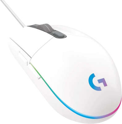 Мышь Logitech G G102 LIGHTSYNC Gaming White Retail (910-005809)