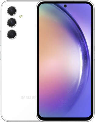 Смартфон Samsung SM-A546 Galaxy A54 6/128Гб Dual Sim LTE, белый (SM-A546EZWACAU)