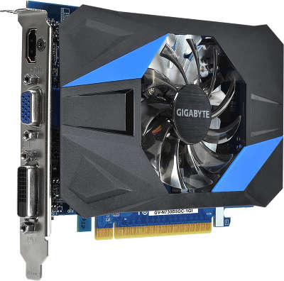 Видеокарта Gigabyte PCI-E GV-N730D5OC-1GI nVidia GeForce GT 730 1024Mb GDDR5